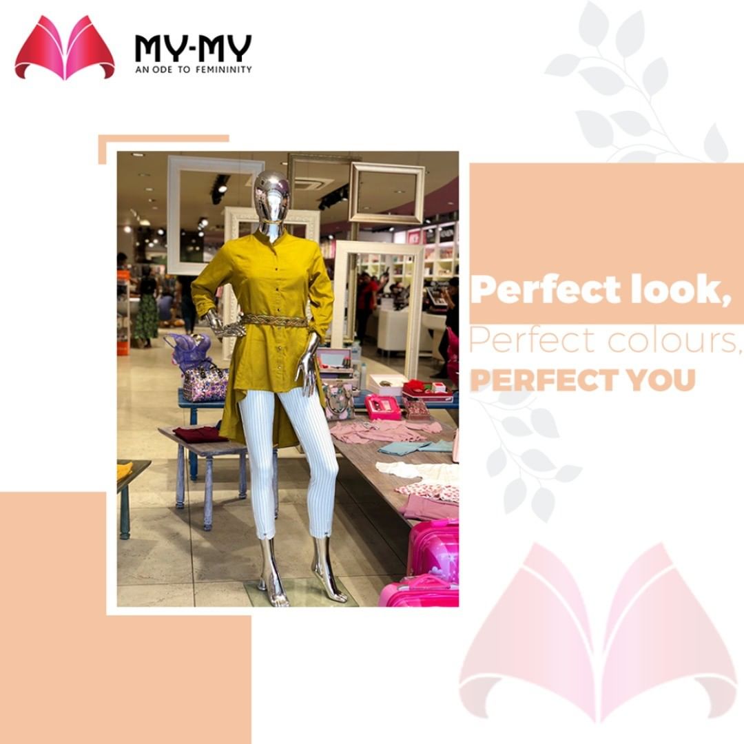 Perfect look, Perfect colours, Perfect you - always!

#MyMy #MyMyCollection #Comfy #Classic #Comfortableoutfits #WesternOutfits #vibrantcolors #ExculsiveEnsembles #ExclusiveCollection #Ahmedabad #Gujarat #India