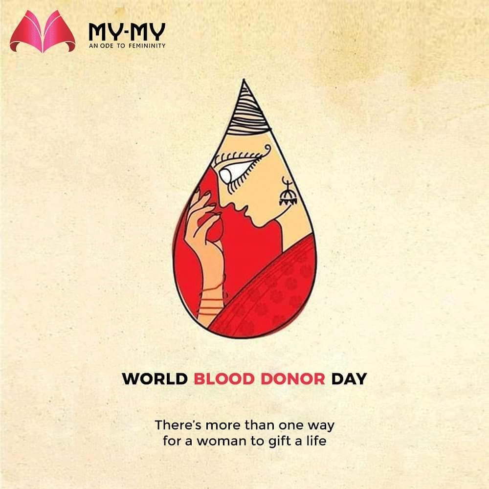 There's more than one way for a woman to gift a life

#WorldBloodDonorDay #DonateBlood #BloodDonorDay  #MyMyEdition #StayHome #StaySafe #CoronaVirus #Covid19 #ProtectYourself #IndiafightsCorona