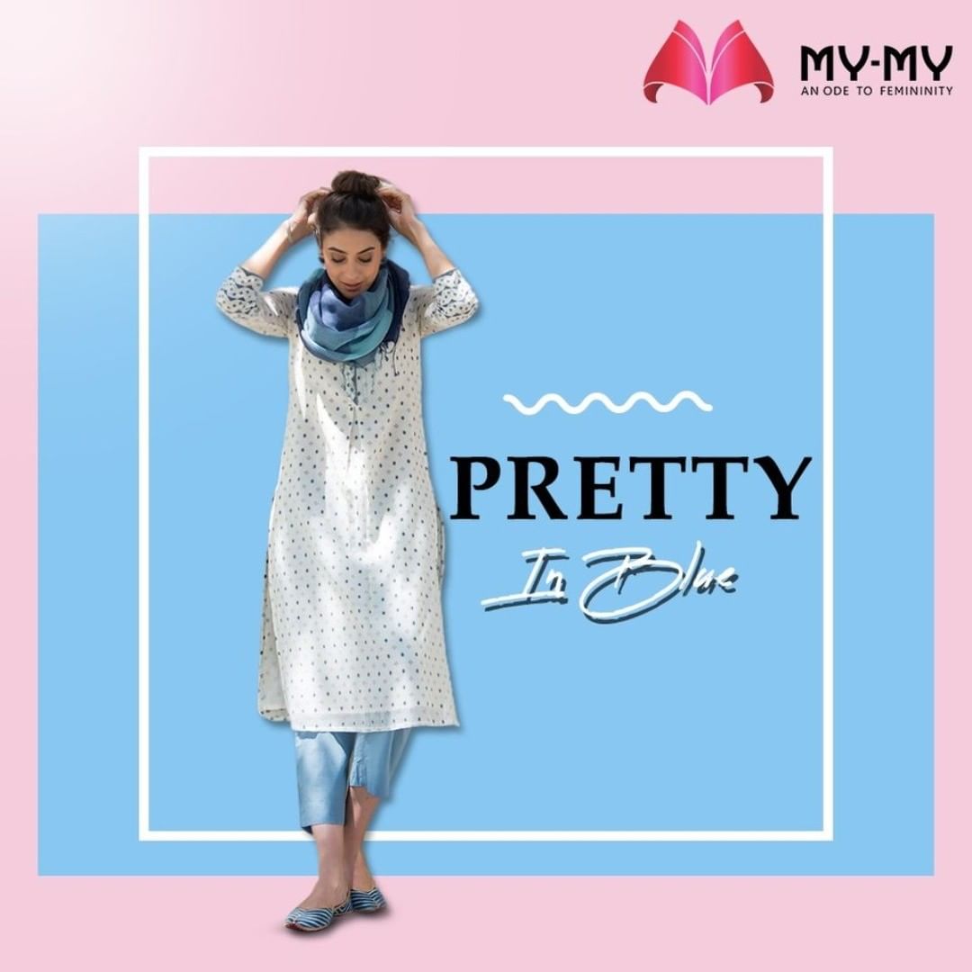 Look ethereal in these shades of blue! Kurti, Palazzo with a Scarf is a perfect combination.

#MyMy #MyMyCollection #Clothing #Fashion #Ethnic #EthnicWear #Kurti #Palazzo #Scarf #Style #WomensFashion #ExculsiveEnsembles #ExclusiveCollection #Ahmedabad #Gujarat #India