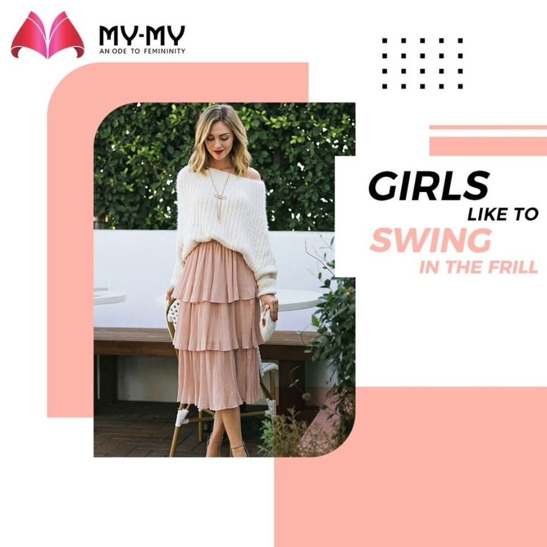 Girls like to swing in the frill.

#MyMy #MyMyCollection #Clothing #Fashion #Ethnic #EthnicWear #Kurti #Palazzo #Scarf #Style #WomensFashion #ExculsiveEnsembles #ExclusiveCollection #Ahmedabad #Gujarat #India
