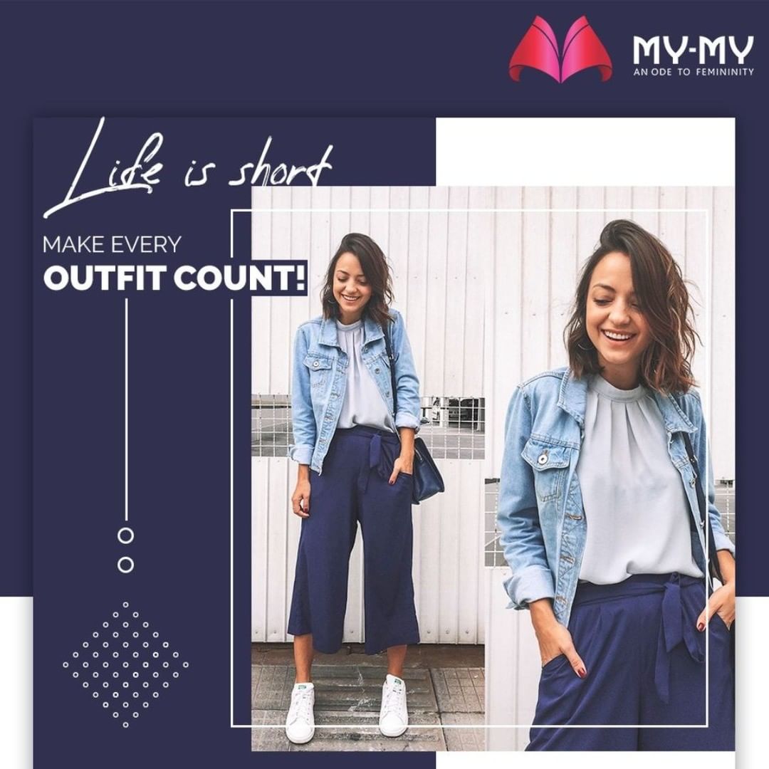 Life is short, make every outfit count.

#FashionQuote #MyMy #MyMyCollection #Clothing #Fashion #Outfit #FashionOutfit #Tees #CropShirt #CropTops #Shirt #HighRisePants #Top #Pants #OfficeLook #Casual #Style #WomensFashion #ExculsiveEnsembles #ExclusiveCollection #Ahmedabad #Gujarat #India