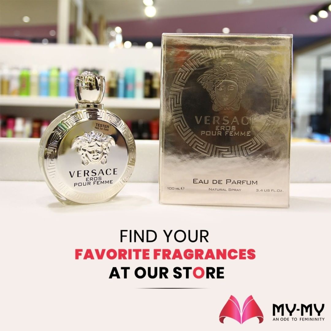 Find your favorite Fragrances at our Store. Providing heavenly, branded Perfumes that spread your aura as you walk into the room.

#MyMy #MyMyCollection #PerfumeCollection #Perfume #Versace #BrandedPerfume #ExclusiveCollection #Fashion #Ahmedabad #Gujarat #India