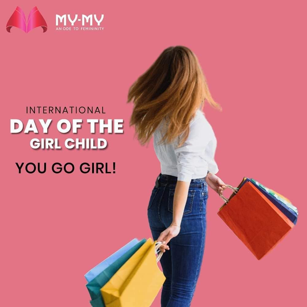 You Go Girl is an expression of encouragement, chiefly for a girl or woman and on this International Day of the Girl Child, let us all keep encouraging the Girls around us and create a positive environment.

#InternationalGirlChildDay #InternationalDayOfTheGirlChild #EmpowerGirls #GirlChildDay #GirlChild #DayOfGirls #MyMy #MyMyCollection #Clothing #Fashion #FashionTrend #Trendy #Casual #Style #WomensFashion #ExculsiveEnsembles #ExclusiveCollection #Ahmedabad #Gujarat #India