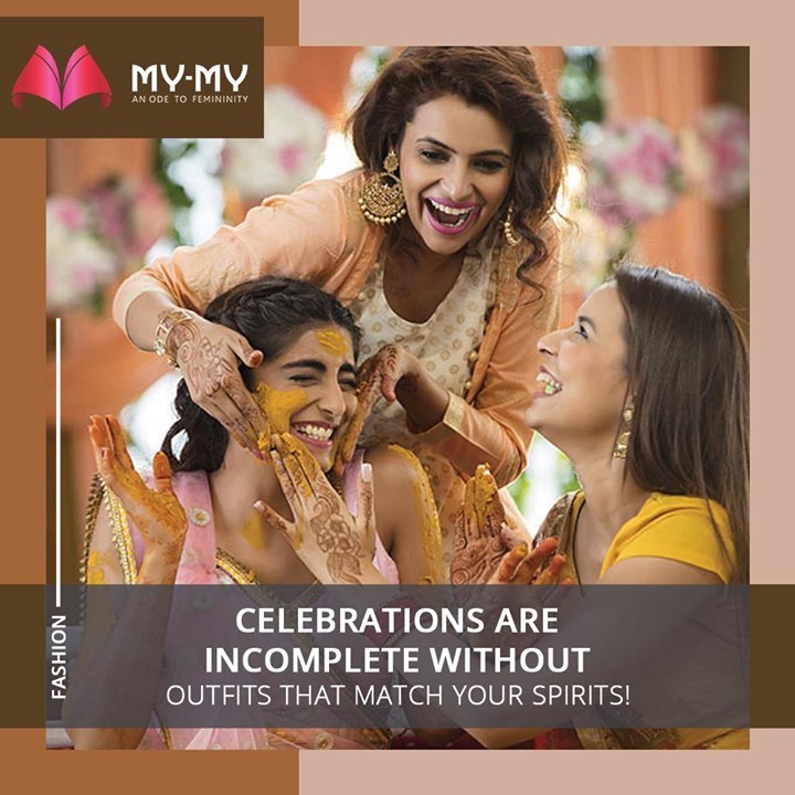 Celebrations are incomplete without Outfits that match your spirits!

#MyMy #MyMyCollection #Clothing #Fashion #Ethnic #Kurti #FestiveKurti #FestiveOutfits #WomensFashion #ExclusiveCollection #Ahmedabad #Gujarat #India