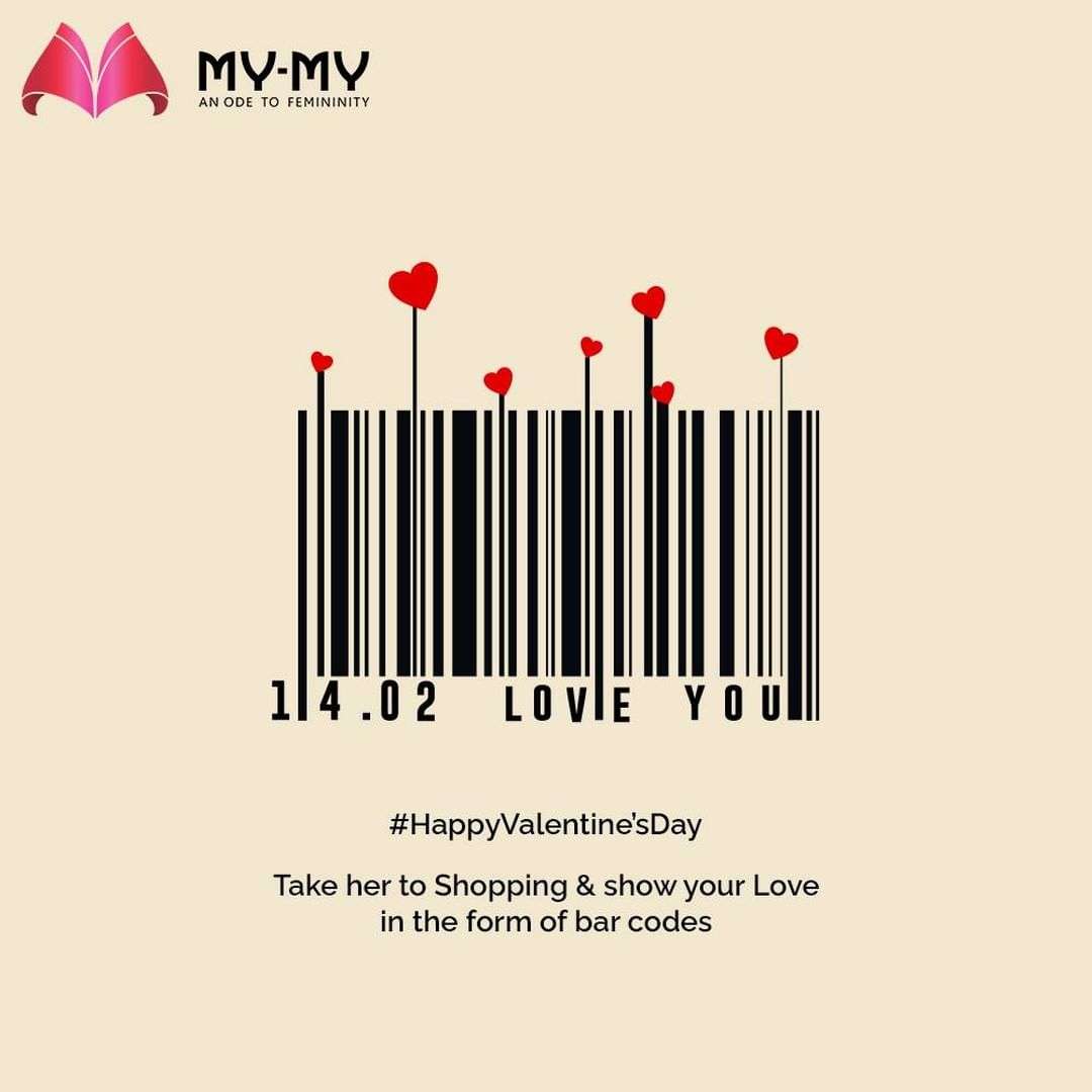 Take her to Shopping & show your Love in the form of bar codes.

#HappyValentinesDay #Valentine #Love #ValentinesDay #ValentinesDay2021 #MyMyCollection #Clothing #Fashion #Outfit #FashionOutfit #Dress #Kurta #EthnicCollection #FestiveWear #WeddingOutfits #Style #WomensFashion #Ahmedabad #SGHighway #SGRoad #CGRoad #Gujarat #India