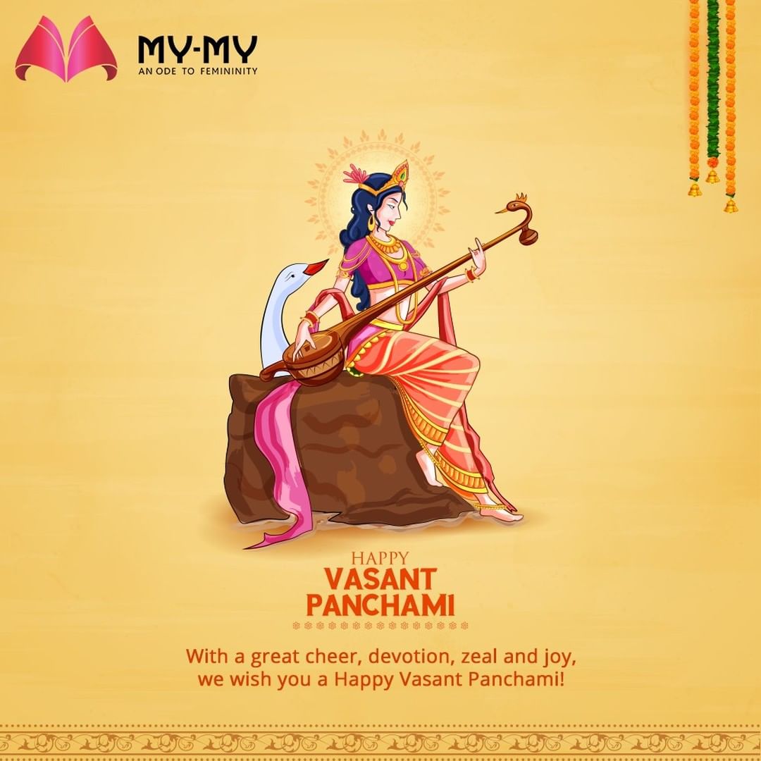 With a great cheer, devotion, zeal and joy, we wish you a Happy Vasant Panchmi!

#VasantPanchami #HappyVasantPanchmi #SaraswatiPuja #VasantPanchami2021 #MyMyCollection #Clothing #Fashion #Outfit #FashionOutfit #EthnicCollection #FestiveWear #WeddingOutfits #WomensFashion #Ahmedabad #SGHighway #SGRoad #CGRoad #Gujarat #India