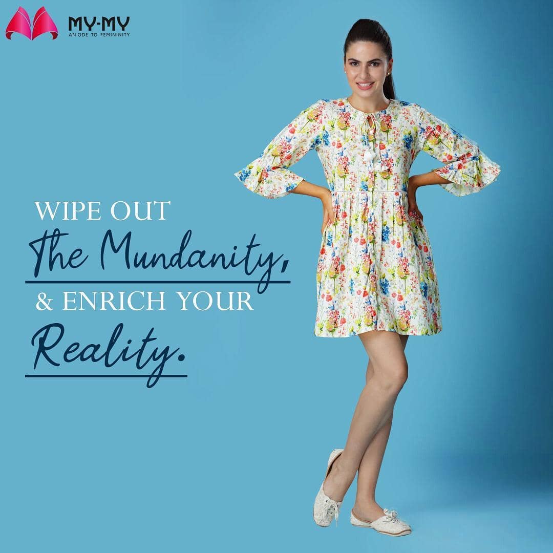 Working from the office has started seeming mundane again?

Bring out the joyous clothes from the closet and wear them at work.

Shop your favourite collection from your nearest My-My store, every day from 10 AM to 3 PM.
.
.
.
.
#MyMy #MyMyCollection #Clothing #Fashion #Outfit #FashionOutfit #comfyclothes #blissfulmoments  #blissfulmoment #comfywear #comfyoutfits #help #summerwear #summeroutfits #sharegoodvibes #goodvibes #fashioninahmedabad 
#ahmedabadclothing #ahmedabadfashion #gujaratfashion #WomensFashion #Ahmedab