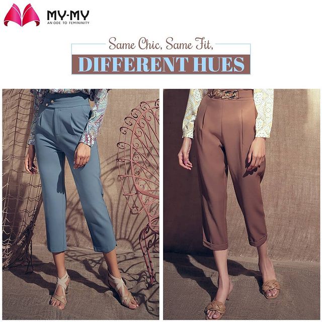 The comfy and stylish trousers are befitting from a Day-to-Night time look!

Shop your choice of style from the latest collection at My-My store!🛍️

#womenclothing #fashionble #fastfashion #trendyclothes #trending #comfyclothes #practicalfashion #fashiontrends2021 #womensfashion #shoplocal #discountshopping #trendywomenwear #modernwear #fashion #ahmedabad #mymy #mymyahmedabad #gujaratfashion #ahmedabadfashion #ahmedabadclothing #CGRoad #SGHighway #SGRoad