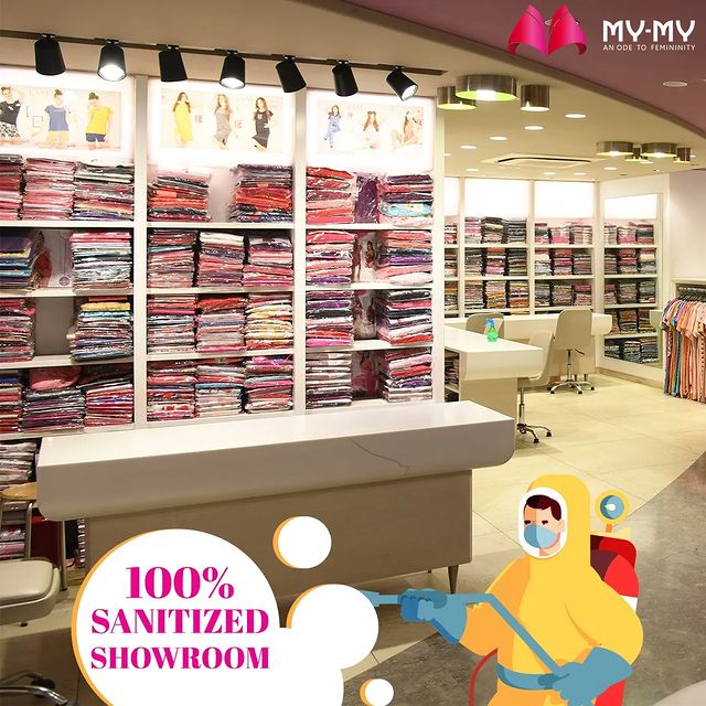 My-My,  sanitization, sanitizing, cleanstores, covid19, storespostcovid, shopping, safestores, hygiene, mymyahmedabad