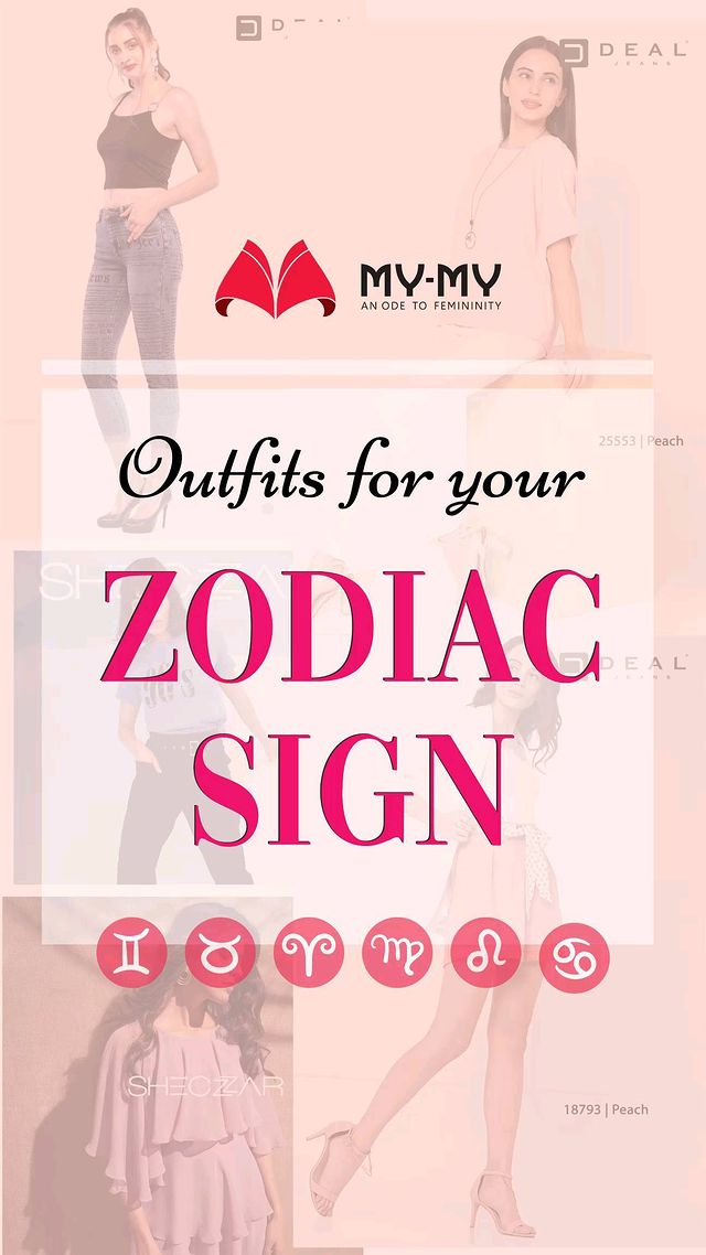 This is the Season to rock n roll with fashionable outfits befitting your sign🎵

♈♉♊♋♌♍ - which one are you??

Stay Tuned for Zodiac signs Part-2

#dressup #zodiacs #zodiacsigns #sunsign #starsign #zodiacposts #zodiacfacts #zodiacfashion #fashionzodiac #fashionstyle #zodiacstyle #trendylooks #shopnow #mymyahmedabad
