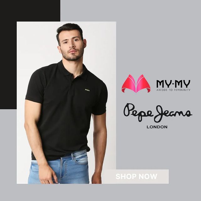 What's evergreen and makes you look handsome? A black t-shirt by Pepe Jeans! Buy now from your nearest My-My store.

#fashion #fashionblogger #shopping #photoshoot #dress #likes #outfit #fashionista #fashionstyle #onlineshopping #comment #fashionable #fashiongram #myself #fashionblog #fashiondiaries #fashionphotography #shopping #fashionblogger #shopping #dress #luxury #new #outfit #fashionista #bhfyp #shoes #trending #jewelry #streetstyle #sale #fashionstyle #stylish #onlineshop #onlineshopping #outfitoftheday #accessories #shop