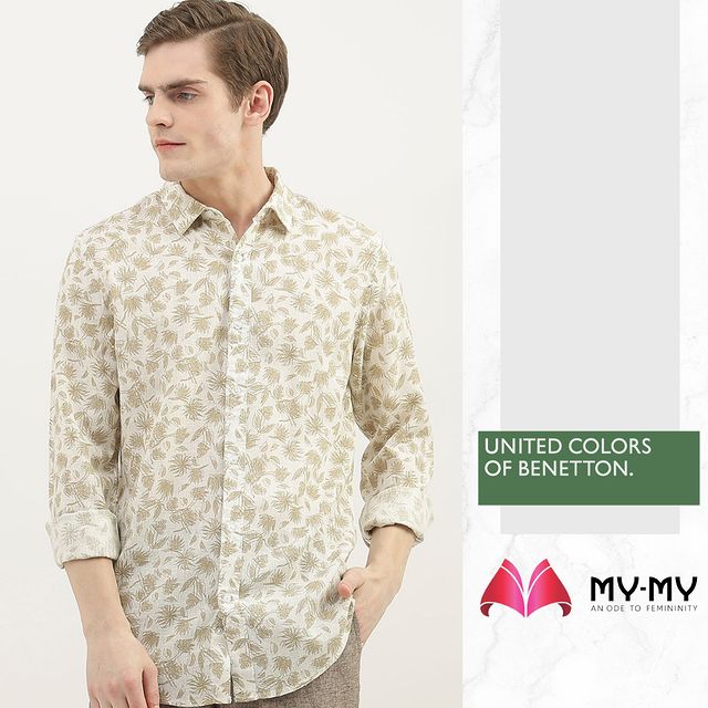 Who says men can't have fun with fashion? Benetton's funky men's shirts will make you stand out from the crowd. Loved it? Shop it exclusively from My-My

#mensfashion #fashion #menswear #style #menstyle #mensstyle #ootd #men #fashionblogger #streetstyle #instagood #streetwear #model #instafashion #fashionstyle #love #photography #like #photooftheday #lifestyle #fashionista #menwithstyle
