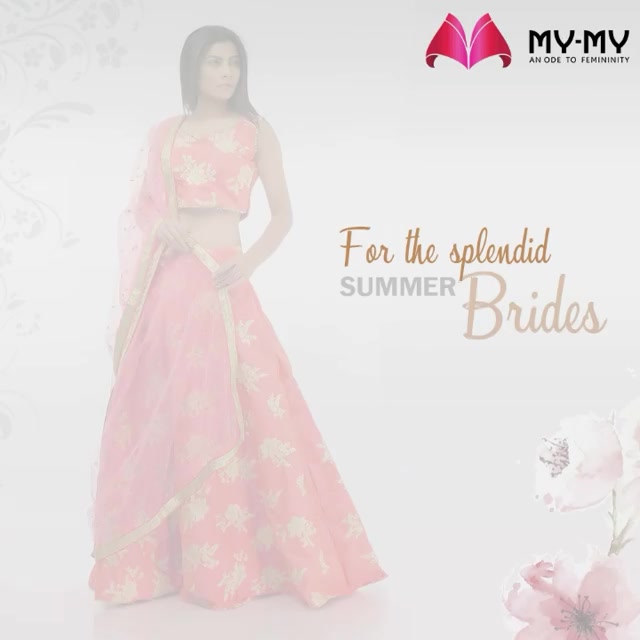 In search of some #bridalinspo for your #summerweddings? Here it is!

#MyMy #MyMyAhmedabad #Fashion #Ahmedabad